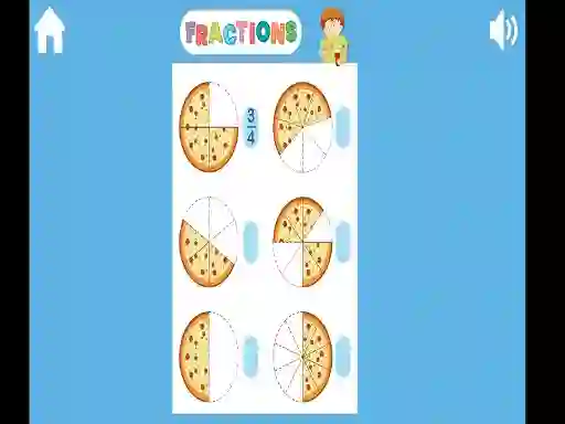 Gêm Fractions ar-lein