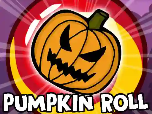 Gêm Pumpkin Roll ar-lein