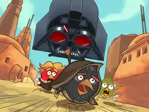 Gêm Angry Birds Star Wars Coloring ar-lein