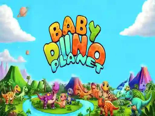 Gêm Baby Dino Planet ar-lein