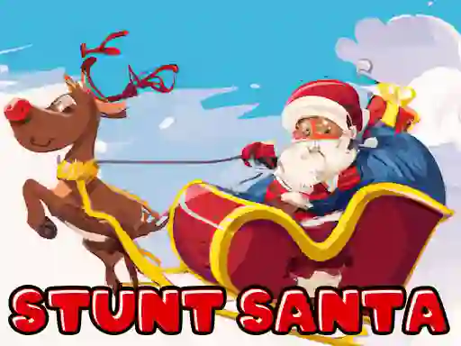 Gêm Stunt Santa ar-lein