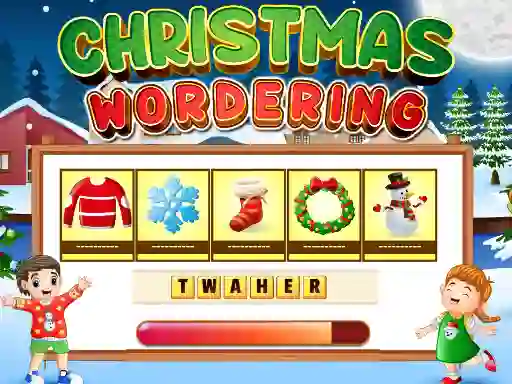 Gêm Xmas wordering ar-lein