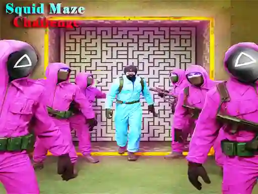 Gêm Squid Maze Challenge ar-lein