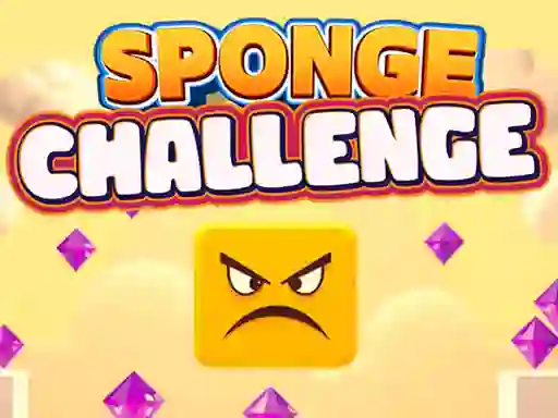 Gêm Sponge Challenge ar-lein
