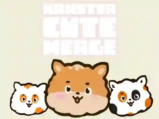 Gêm Hamster Cute Merge ar-lein
