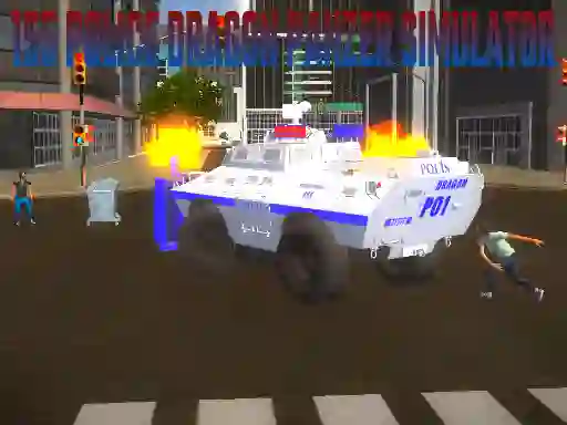 Gêm 155 Police Dragon Panzer Simulator ar-lein