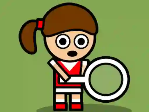 Gêm Retro Tiny Tennis ar-lein