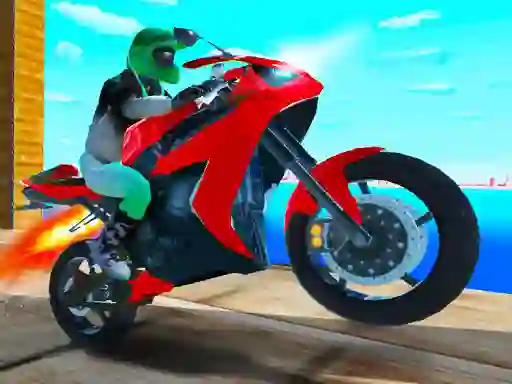 Gêm Port Bike Stunt ar-lein