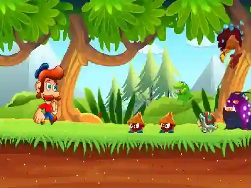 Gêm Super Leo World ar-lein