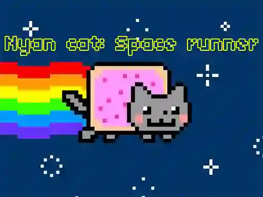 Gêm Nyan Cat: Space runner ar-lein