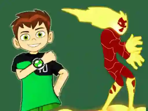 Gêm Ben 10 Dress Up ar-lein