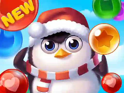 Gêm Bubble Penguins ar-lein