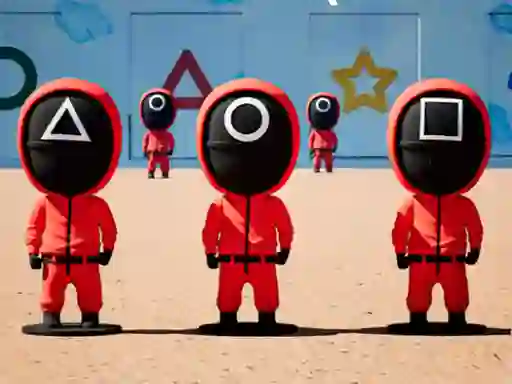 Gêm Squid Game hide and seek ar-lein