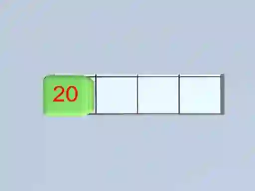 Gêm Number Box Swipe ar-lein