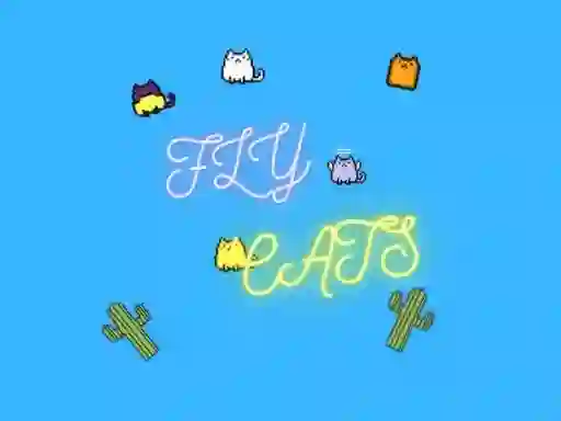 Gêm Fly Cats ar-lein