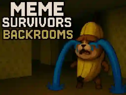 Gêm Meme Survivors: Backrooms ar-lein
