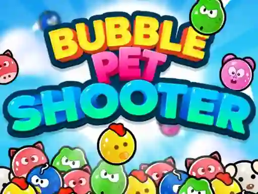 Gêm Bubble Pets Shooter ar-lein
