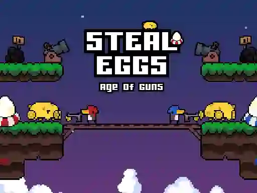 Gêm Steal Eggs Age of Guns ar-lein