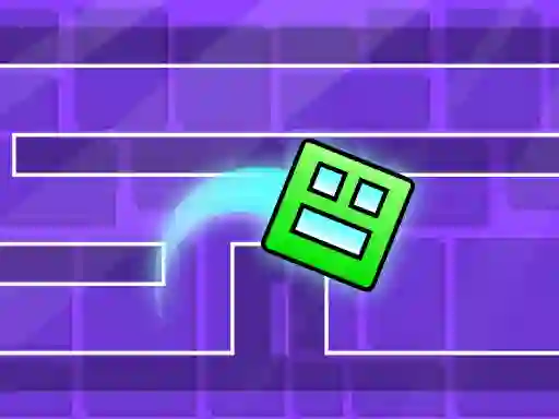 Gêm Geometry Dash Maze Maps ar-lein