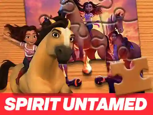 Gêm Spirit Untamed Jigsaw Puzzle ar-lein