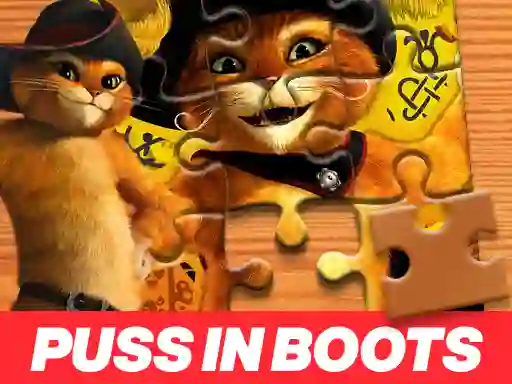 Gêm Puss in Boots The Last Wish Jigsaw Puzzle ar-lein