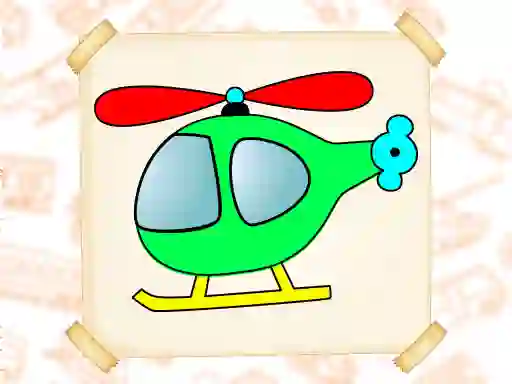 Gêm Coloring Book Vehicles ar-lein