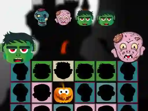 Gêm Halloween Scarry Heads ar-lein