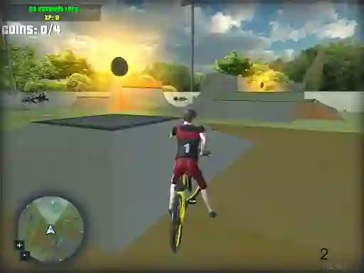 Gêm Bmx Xtreme 3D Stunt ar-lein