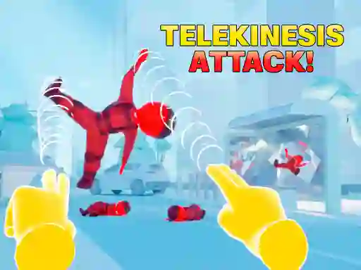 Gêm Telekinesis Attack ar-lein