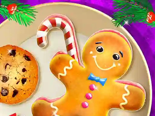 Gêm Baking with Santa ar-lein