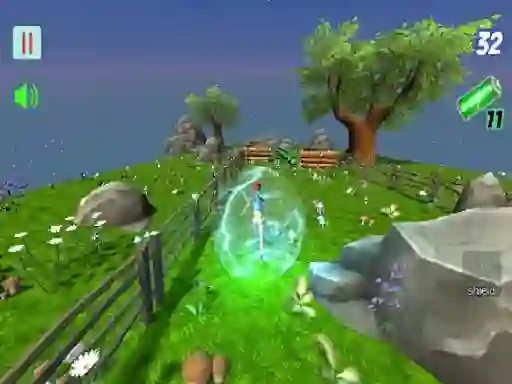 Gêm Cyborg Runner ar-lein
