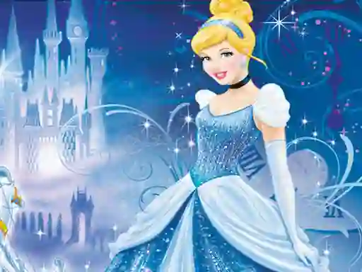 Gêm Cinderella Jigsaw Puzzle Collection ar-lein