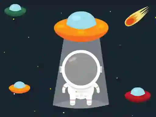 Gêm Astronaut vs Aliens ar-lein