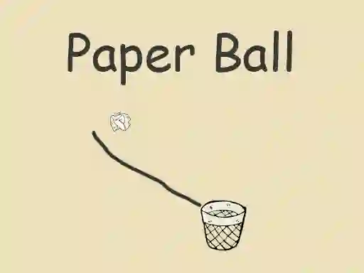 Gêm Paper Ball ar-lein