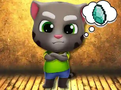 Gêm Talking Tom Diamond Hunt ar-lein