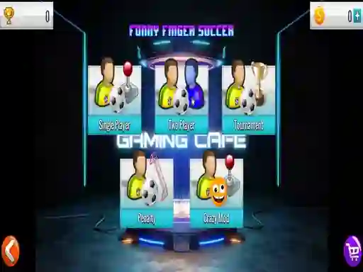 Gêm Funny Finger Soccer ar-lein