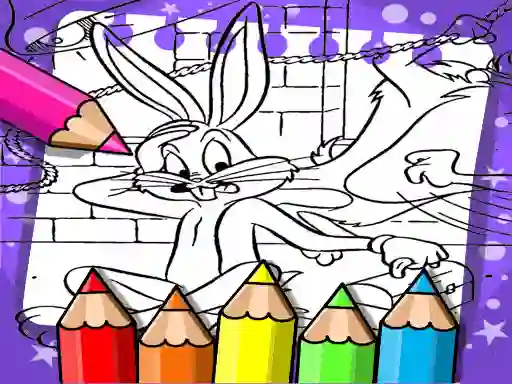 Gêm Bugs Bunny Coloring Book ar-lein