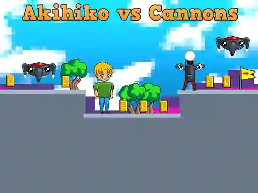Gêm Akihiko vs Cannons ar-lein