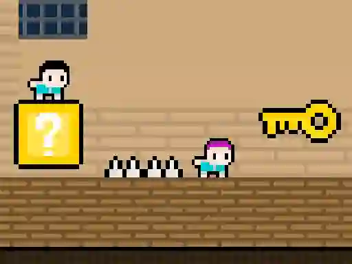 Gêm Pixcade 2 Player Escape ar-lein