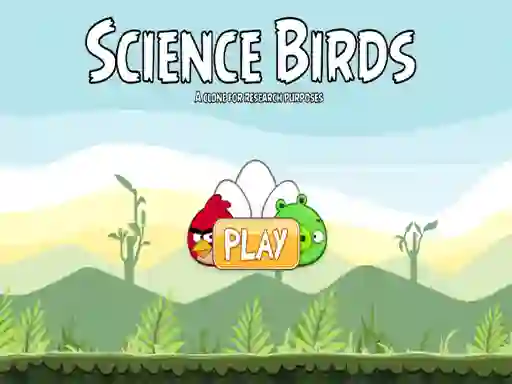 Gêm Science Birds ar-lein