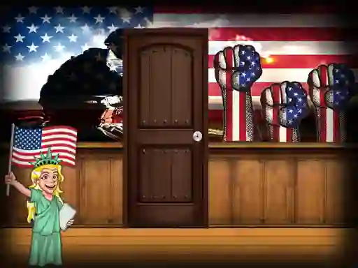 Gêm Amgel 4th Of July Escape ar-lein