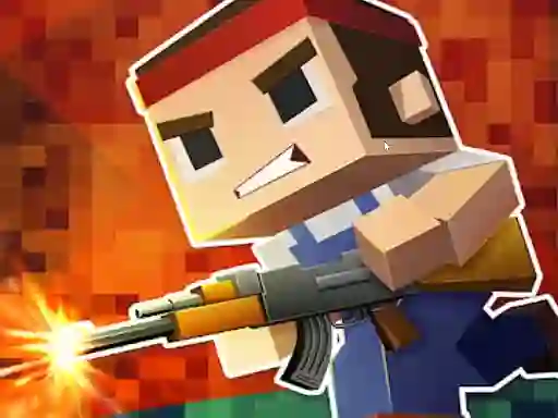 Gêm Blocky Shooting Swat Multiplayer ar-lein