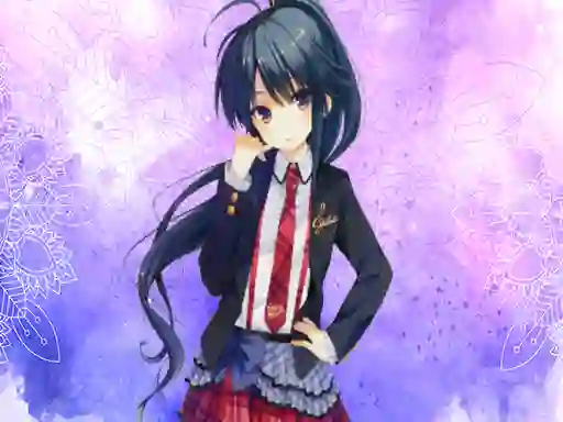 Gêm Anime Girls Jigsaw ar-lein