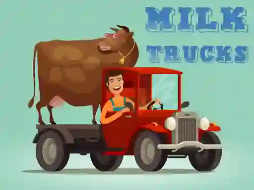Gêm Milk Trucks ar-lein