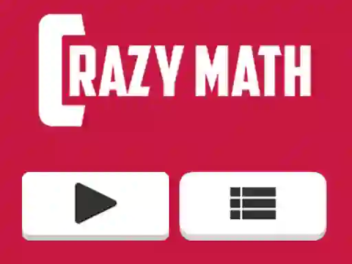 Gêm Crazy Math ar-lein