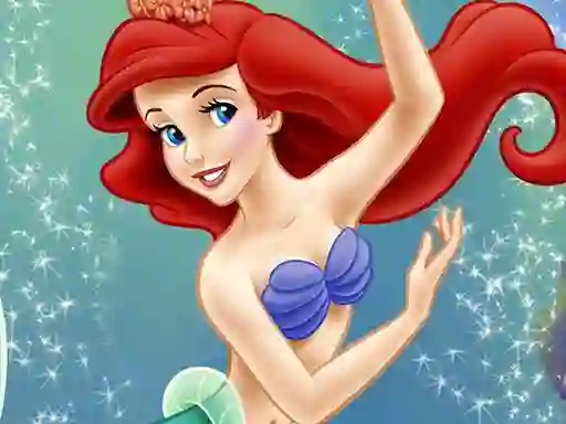 Gêm Little Mermaid Jigsaw Puzzle Collection ar-lein