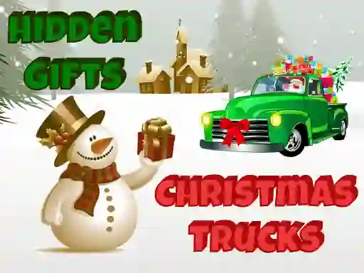 Gêm Christmas Trucks Hidden Gifts ar-lein