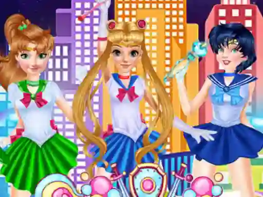 Gêm Sailor Moon Cosplay Show ar-lein