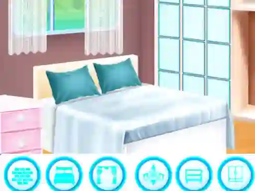 Gêm Fashion Girl Beautiful New House ar-lein