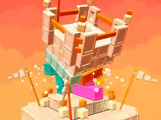Gêm Demolish Castle Puzzle ar-lein